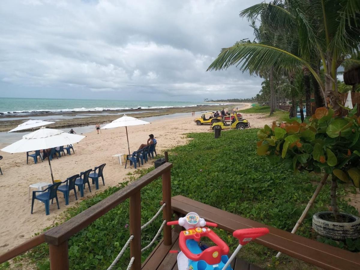 Estudio Marulhos, Varanda Com Vista De Mar E Parque Aquatico, A Beira-Mar Mar De Muro Alto, Com Wi-Fi, Restaurante, Estacionamento E A 10' De Pôrto das Galinhas Eksteriør billede